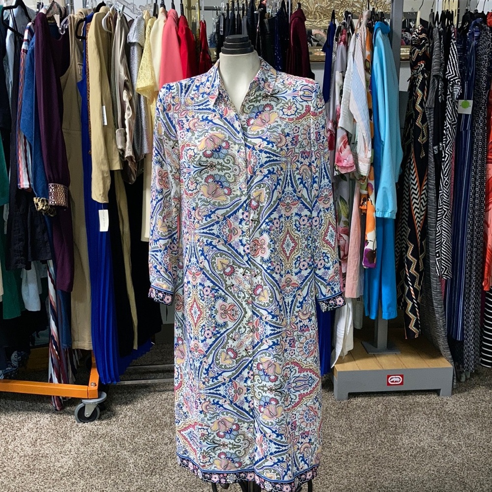 Chico’s L Paisley Print dress